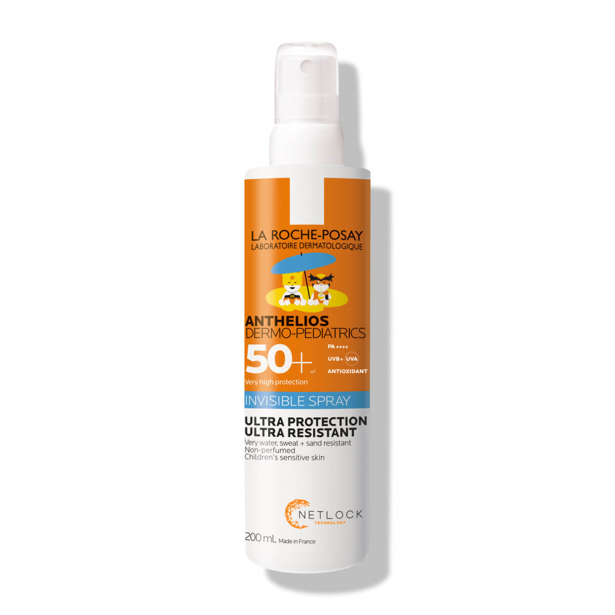 Anthelios Dermo-pediatrics детский солнцезащитный невидимый спрей для лица и тела spf 50+/ppd 36