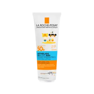 ANTHELIOS UVMUNE400 Dermo-pediatrics Солнцезащитное детское увлажняющее молочко для лица и тела SPF 50+ / PPD 26