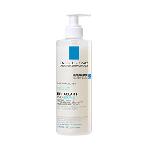 Effaclar H Iso-Biome Успокаивающий очищающий крем-гель против несовершенств 390 мл