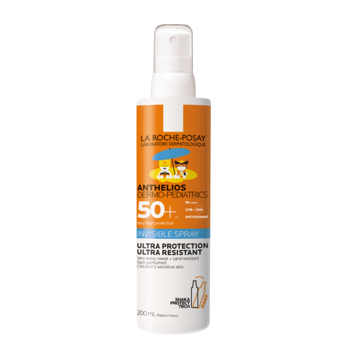 Dermo-pediatrics детский солнцезащитный спрей для лица и тела  spf 50+/ppd 36