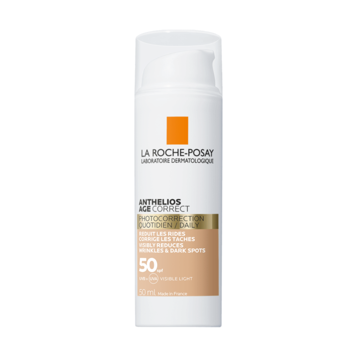 Anthelios Солнцезащитный антивозрастной cc крем для лица spf 50/ppd 19